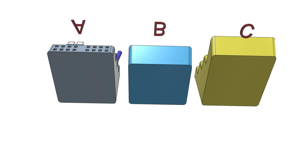 Khay đựng bút để bàn đa năng (3 mẫu) - In 3D dễ dàng không cần support - Image 4