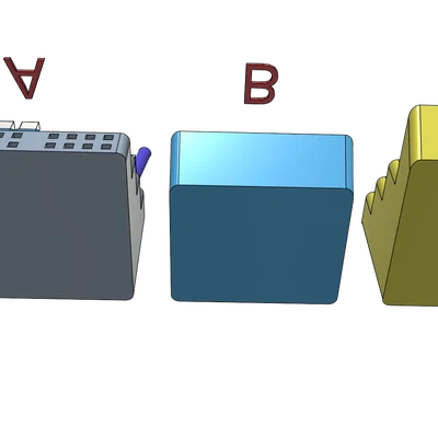 Khay đựng bút để bàn đa năng (3 mẫu) - In 3D dễ dàng không cần support