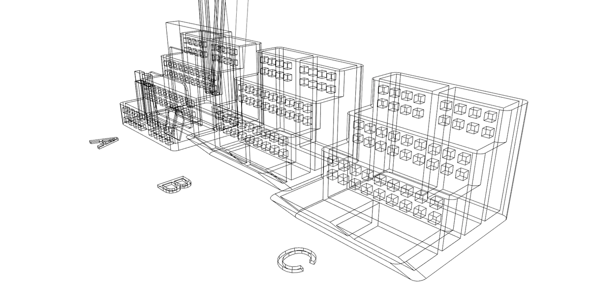 Khay đựng bút để bàn đa năng (3 mẫu) - In 3D dễ dàng không cần support - Image 6