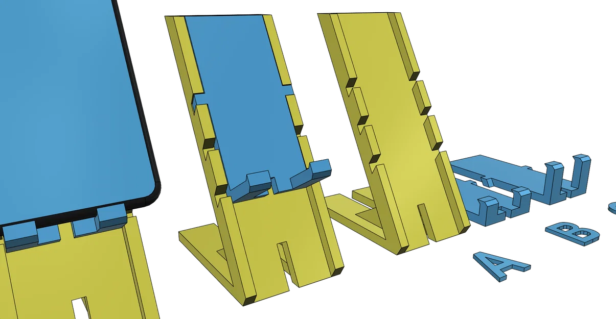 Giá đỡ điện thoại 3D đa năng, có thể tùy chỉnh 3 cấp độ siêu tiện lợi - Image 1