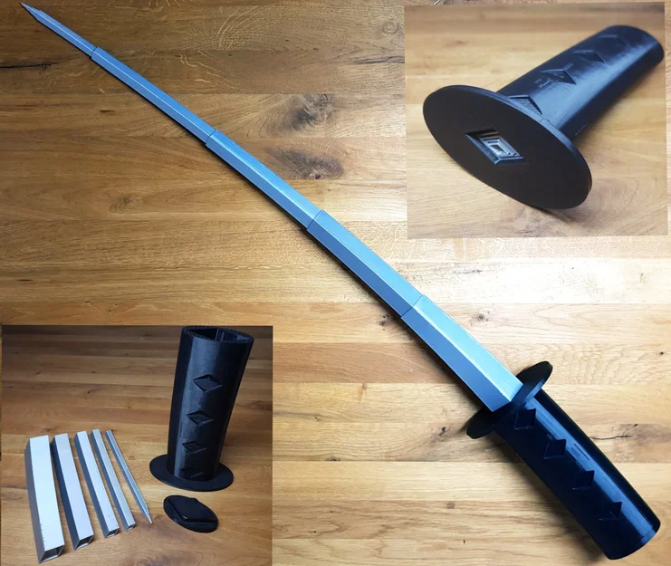 Collapsing Katana (Katana gập/thu gọn) - Image 1