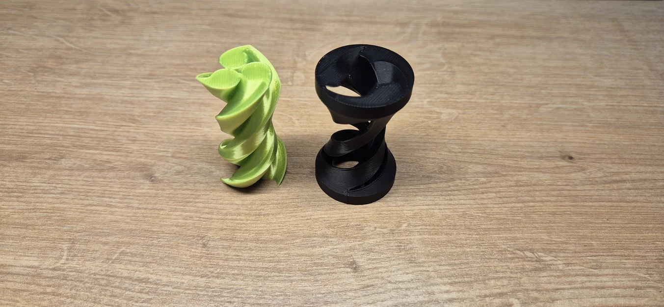 Đồ chơi xoay 3D Impossible Tomoe Passthrough Vortex Fidget độc đáo - Image 2