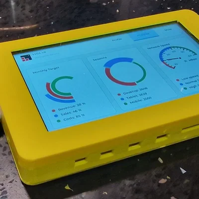 Case màn hình ESP32 5 inch Touch IPS LCD cho 8048S050