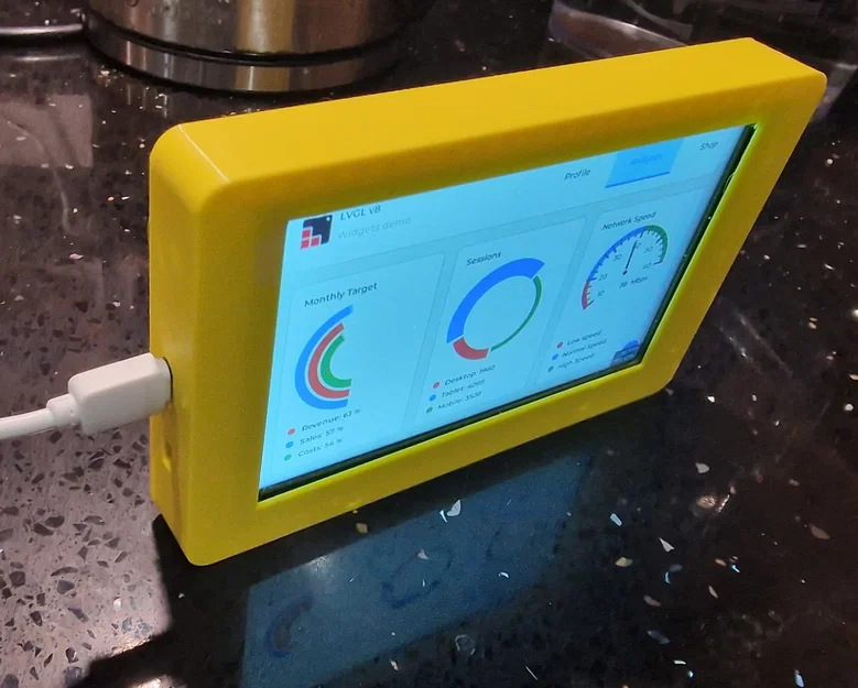 Case màn hình ESP32 5 inch Touch IPS LCD cho 8048S050 - Image 3