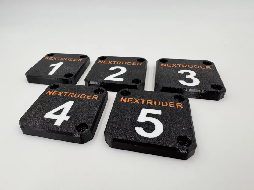 Prusa XL: Nắp Planetary Gear Nextruder có đánh số - Image 1