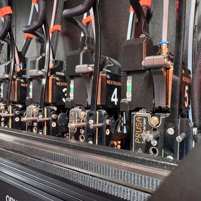 Prusa XL: Nắp Planetary Gear Nextruder có đánh số