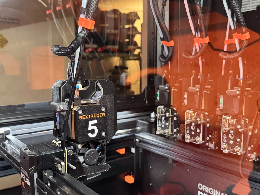 Prusa XL: Nắp Planetary Gear Nextruder có đánh số - Image 3