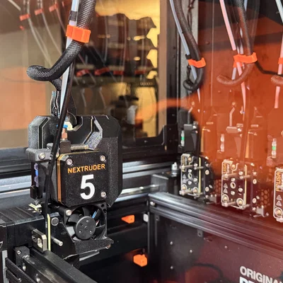 Prusa XL: Nắp Planetary Gear Nextruder có đánh số