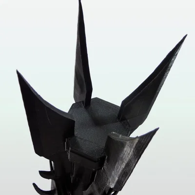 Mô hình 3D tháp Orthanc - Chúa Tể Những Chiếc Nhẫn