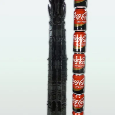 Mô hình 3D tháp Orthanc - Chúa Tể Những Chiếc Nhẫn