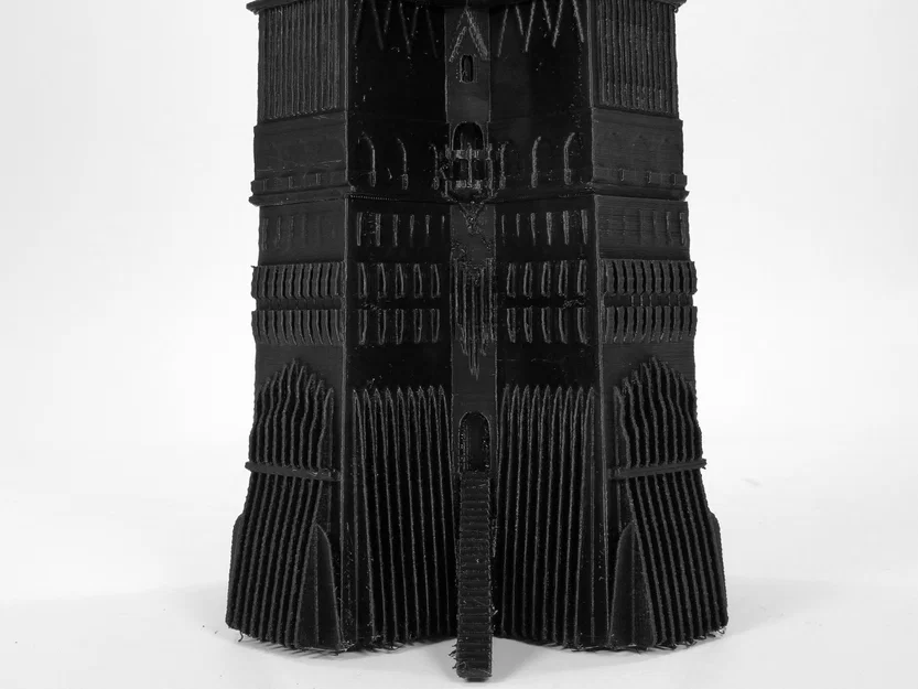 Mô hình 3D tháp Orthanc - Chúa Tể Những Chiếc Nhẫn - Image 5