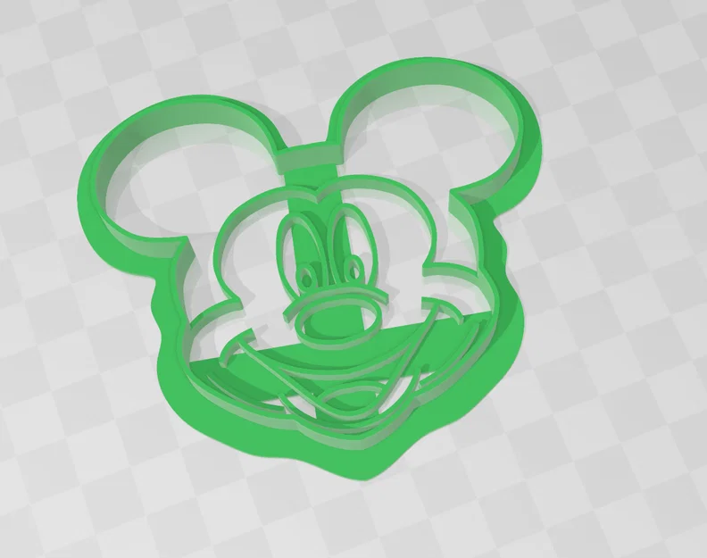 Bộ khuôn cắt bánh quy Mickey Mouse & Minnie Mouse (5 mẫu) - Image 1