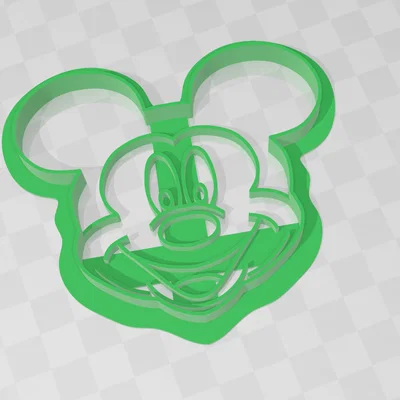 Bộ khuôn cắt bánh quy Mickey Mouse & Minnie Mouse (5 mẫu)