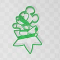 Bộ khuôn cắt bánh quy Mickey Mouse & Minnie Mouse (5 mẫu) - Thumbnail 2