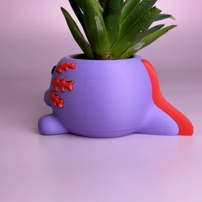Chậu cây Axolotl (Axolotl Planter) siêu dễ thương