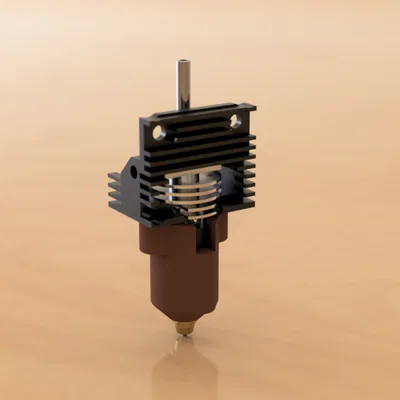 Hotend Creality K1/K1C (Clone thay thế) - CAD Model lắp ráp