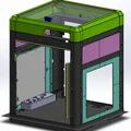 Enclosure cho Flashforge Adventurer 5M (siêu gọn, nhiều tuỳ chọn mở) - Thumbnail 2