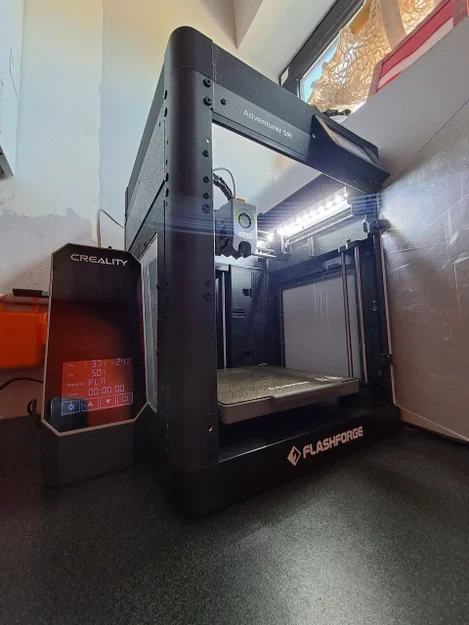 Enclosure cho Flashforge Adventurer 5M (siêu gọn, nhiều tuỳ chọn mở) - Image 10