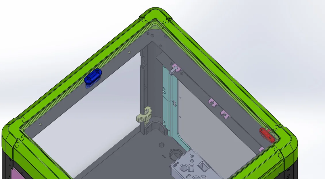 Enclosure cho Flashforge Adventurer 5M (siêu gọn, nhiều tuỳ chọn mở) - Image 13