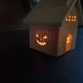 Ngôi nhà nến Halloween - Mô hình 3D trang trí độc đáo - Thumbnail 3