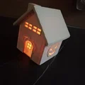 Ngôi nhà nến Halloween - Mô hình 3D trang trí độc đáo - Thumbnail 4