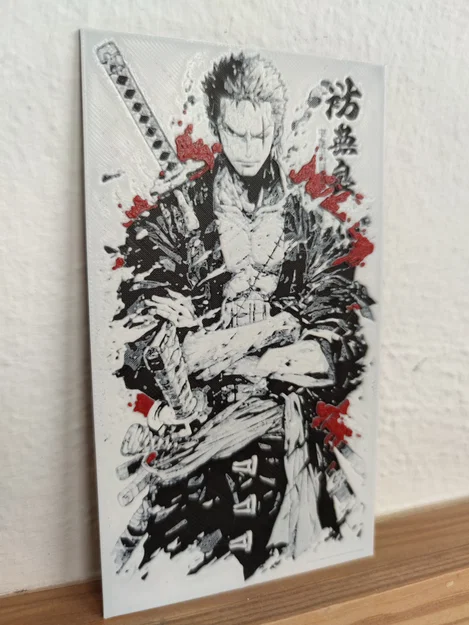 Hueforge Roronoa Zoro - Image 1