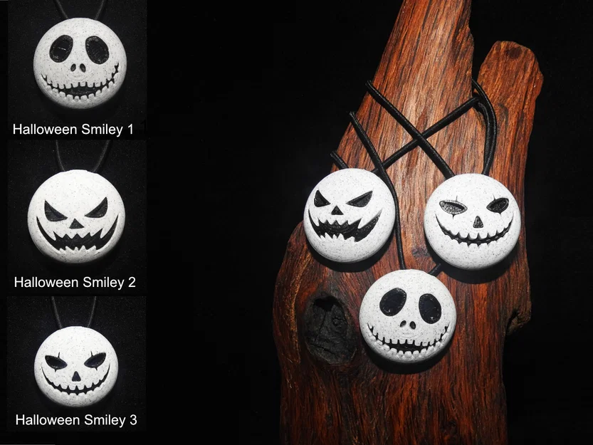 Halloween Smiley Deko và Pendant Single Extruder - Dual Color - Image 2