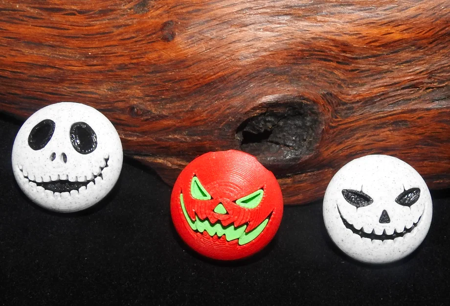 Halloween Smiley Deko và Pendant Single Extruder - Dual Color - Image 4