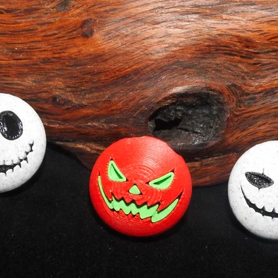 Halloween Smiley Deko và Pendant Single Extruder - Dual Color