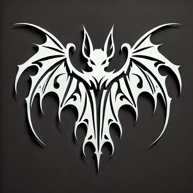 Mô hình trang trí con dơi (Spooky Bat) cho lễ hội Halloween - Image 1
