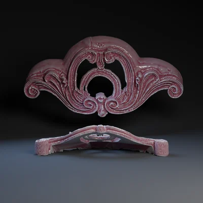 Mẫu tay nắm ngăn kéo phong cách Art Nouveau sang trọng