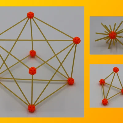 Spaghetti Builder – Khớp nối mô-đun để xây tháp bằng mì spaghetti