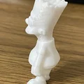 Mô hình Bart Simpson 3D để bàn - Tối ưu cho tô màu thủ công - Thumbnail 2