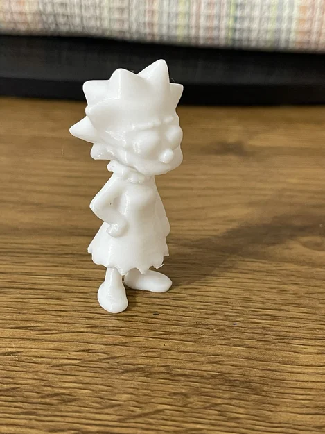 Mô hình 3D Lisa Simpson đứng - Tự tay tô màu nhân vật hoạt hình - Image 1
