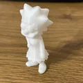 Mô hình 3D Lisa Simpson đứng - Tự tay tô màu nhân vật hoạt hình - Thumbnail 2