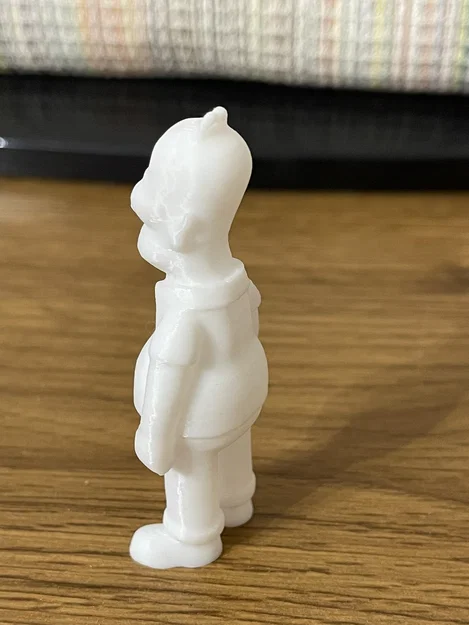 Mô hình 3D Homer Simpson đứng - Dễ dàng tô màu sáng tạo tại nhà - Image 2