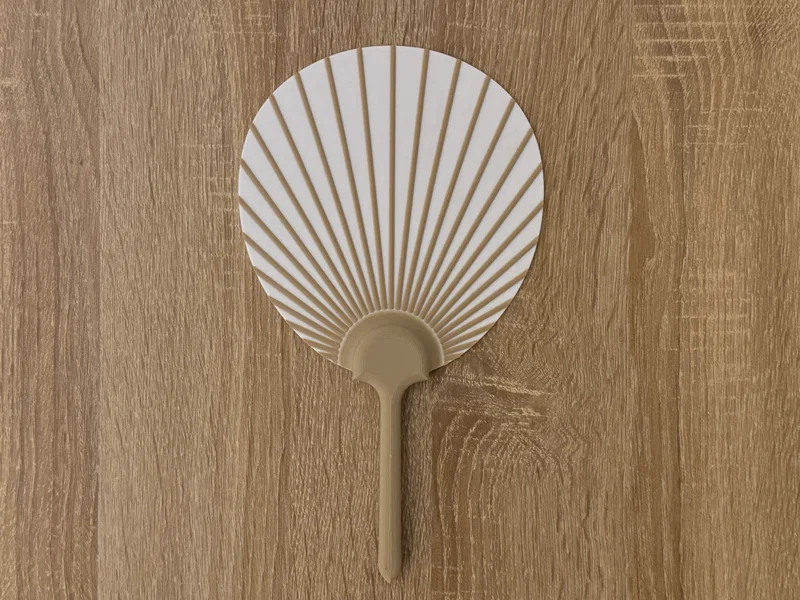 Quạt tay Uchiwa Nhật Bản (Japanese Uchiwa Hand Fan) - Image 2
