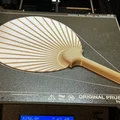 Quạt tay Uchiwa Nhật Bản (Japanese Uchiwa Hand Fan) - Thumbnail 3