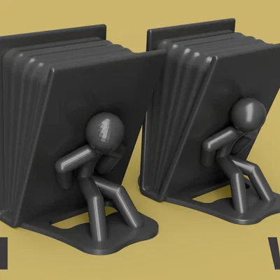 BookMates – Bộ chặn sách hình người que siêu “lực”