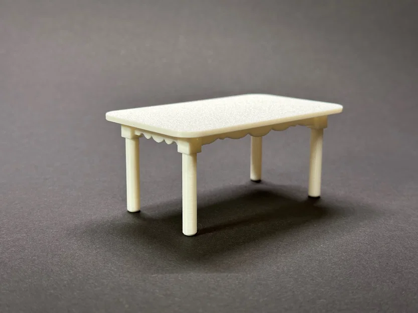 Bàn Nhà Búp Bê (Dollhouse Table) - Image 1