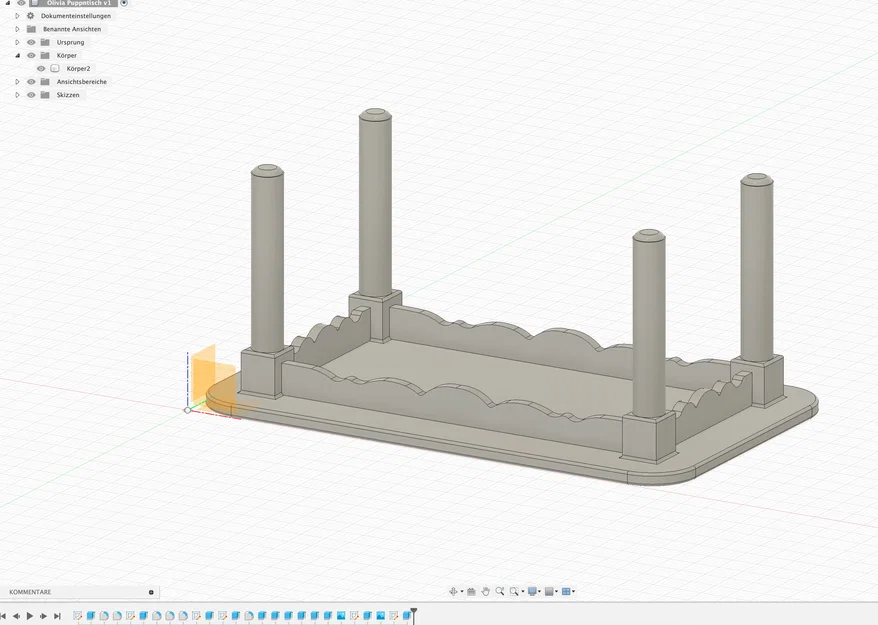 Bàn Nhà Búp Bê (Dollhouse Table) - Image 5