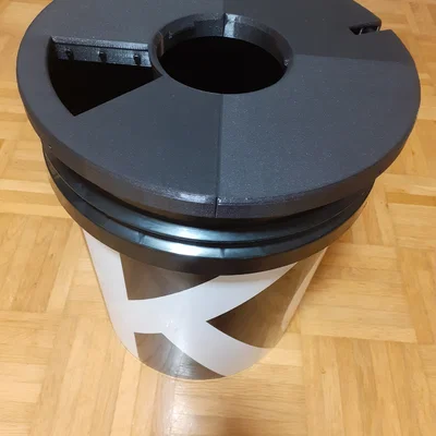 !!! CẬP NHẬT !!! Bộ chuyển đổi tháp thủy canh cho thùng 5 Gallon (4 mảnh)