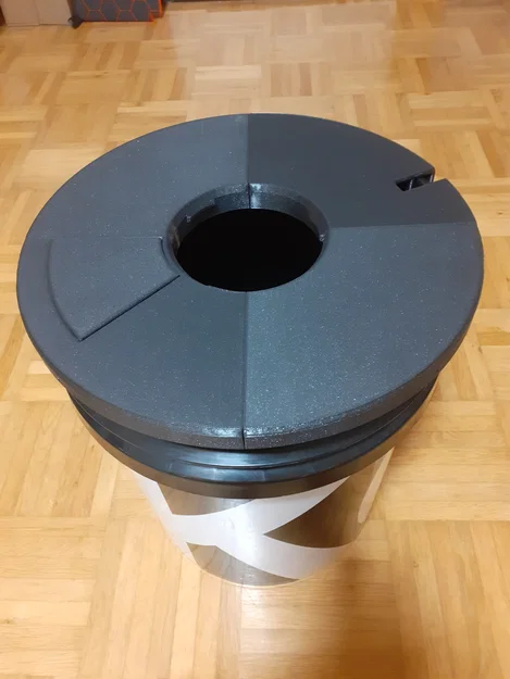 !!! CẬP NHẬT !!! Bộ chuyển đổi tháp thủy canh cho thùng 5 Gallon (4 mảnh) - Image 4
