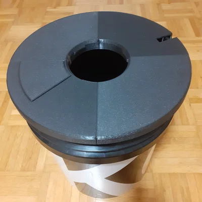 !!! CẬP NHẬT !!! Bộ chuyển đổi tháp thủy canh cho thùng 5 Gallon (4 mảnh)