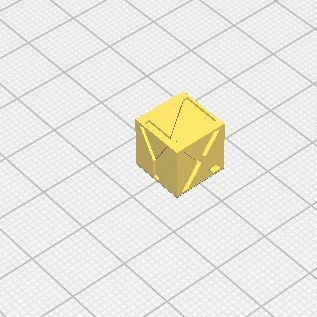 Benchmark Cube XYZ - Mẫu in thử kiểm tra hiệu chuẩn máy in 3D chuẩn xác