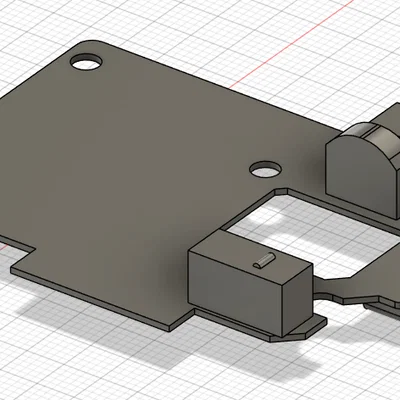 Mô hình thiết kế 3D PCB cho chuột VGN F1 (Hỗ trợ modding)