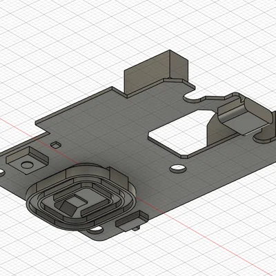 Mô hình thiết kế 3D PCB cho chuột VGN F1 (Hỗ trợ modding)