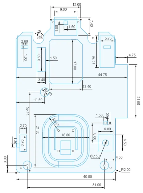 Mô hình thiết kế 3D PCB cho chuột VGN F1 (Hỗ trợ modding) - Image 3