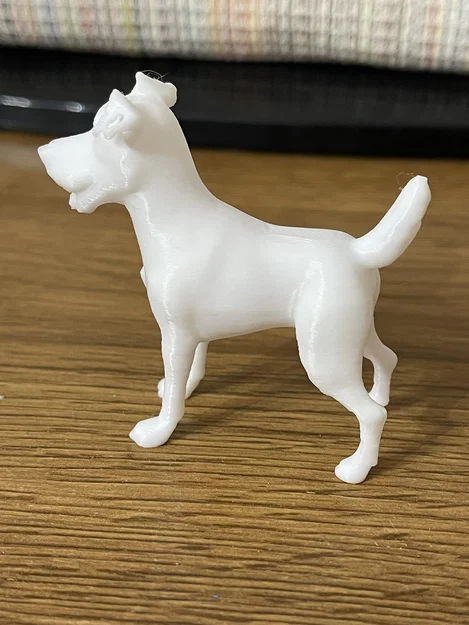 Mô hình chú chó 3D đáng yêu - Dễ dàng in và thỏa sức tô màu - Image 2