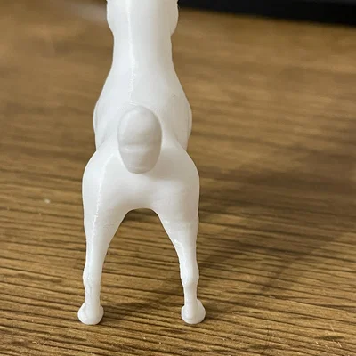 Mô hình chú chó 3D đáng yêu - Dễ dàng in và thỏa sức tô màu